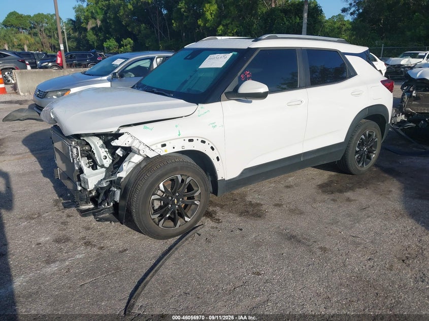 Vin: kl79mpsl1mb078127, lot: 46556492, chevrolet trailblazer fwd lt 20212