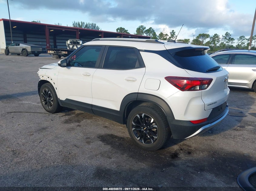 Vin: kl79mpsl1mb078127, lot: 46556492, chevrolet trailblazer fwd lt 20213