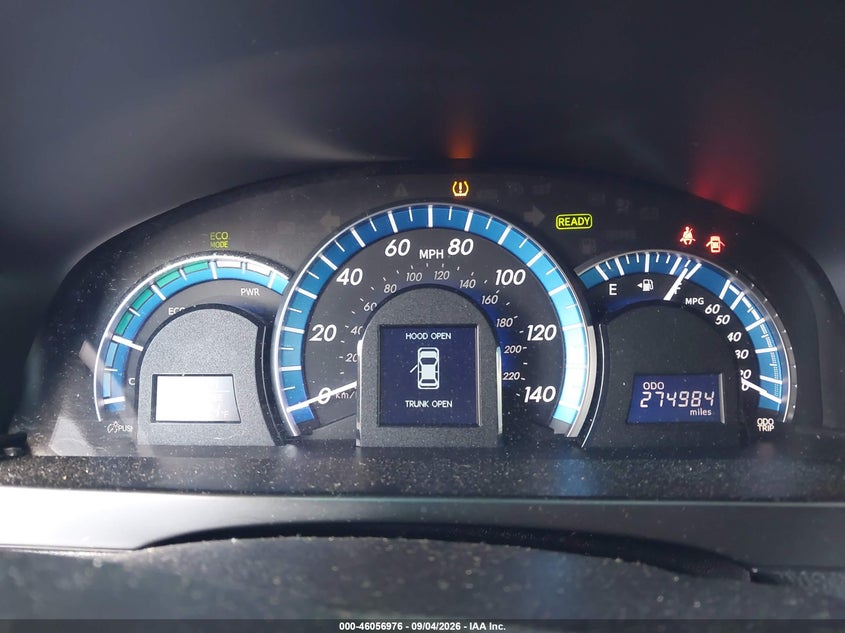 2014 TOYOTA CAMRY HYBRID auction photo 7