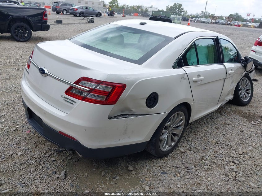 Vin: 1fahp2f87dg168986, lot: 46556499, ford taurus limited 20134