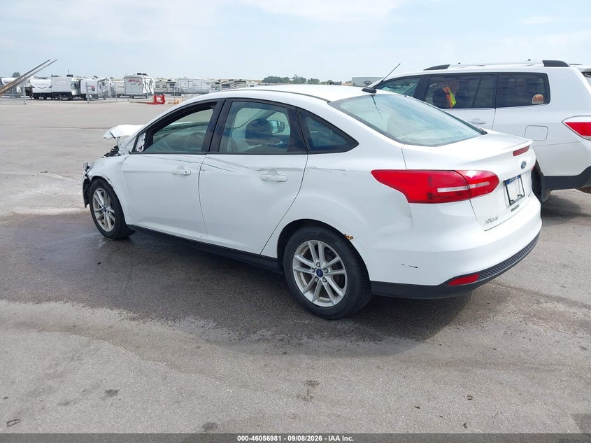 Vin: 1fadp3f25hl324679, lot: 46556503, ford focus se 20173