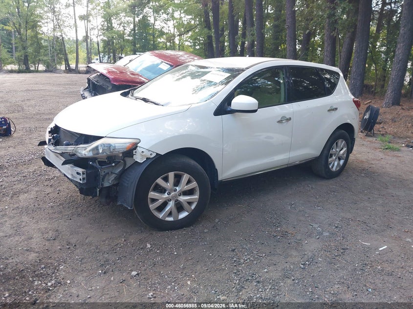 Vin: jn8az1mw2dw321754, lot: 46556507, nissan murano s 20132