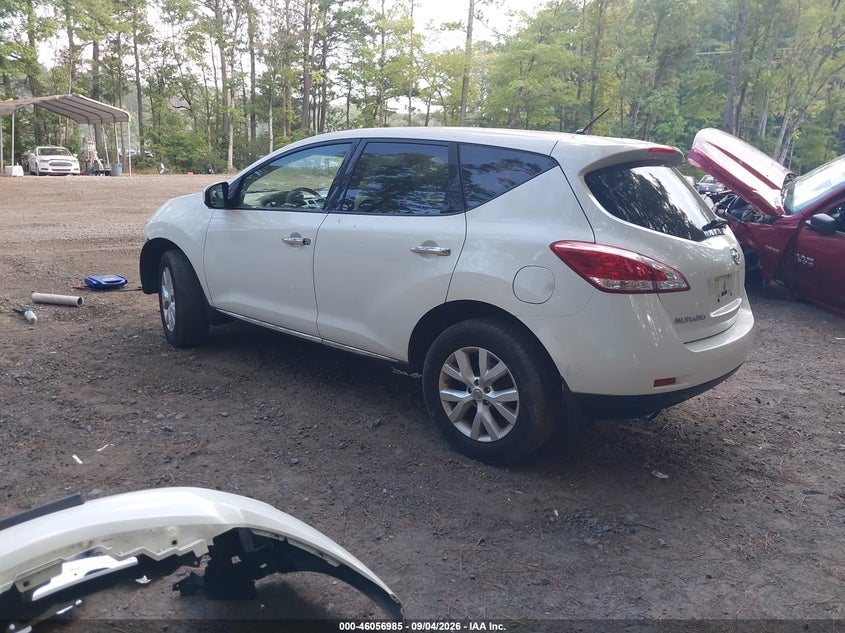 Vin: jn8az1mw2dw321754, lot: 46556507, nissan murano s 20133