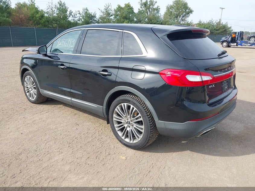 Vin: 2lmpj8lr0jbl39300, lot: 46556514, lincoln mkx reserve 20183