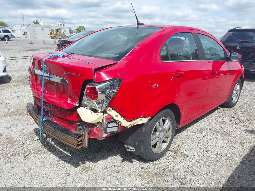 Vin: 1g1jc5sh8c4107329, lot: 46556530, chevrolet sonic 2lt 20124