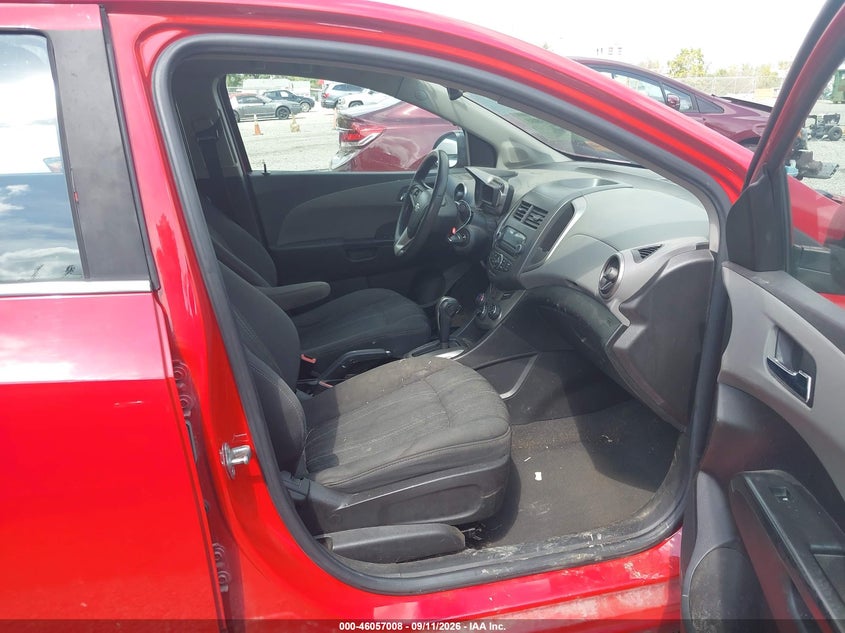 CHEVROLET SONIC 2012 VIN 1G1JC5SH8C4107329