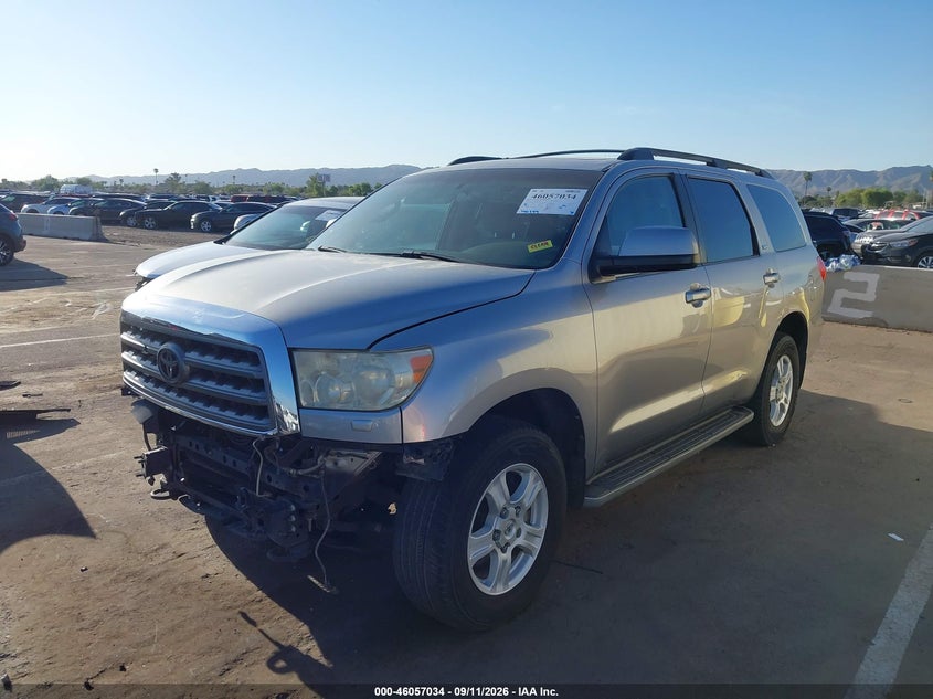 Vin: 5tdby5g12as028121, lot: 46556556, toyota sequoia sr5 5.7l v8 20102