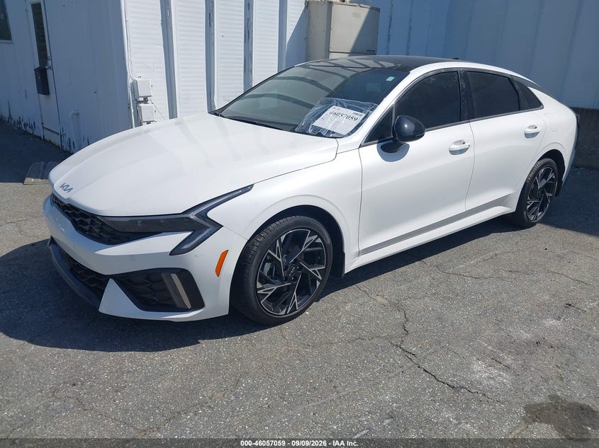 Vin: knag64j74s5395643, lot: 46556581, kia k5 gt-line 20252