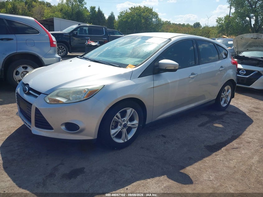 Vin: 1fadp3k24dl342025, lot: 46556624, ford focus se 20132