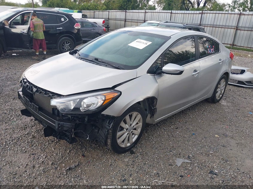 Vin: knafx4a87f5267954, lot: 46556650, kia forte ex 20152