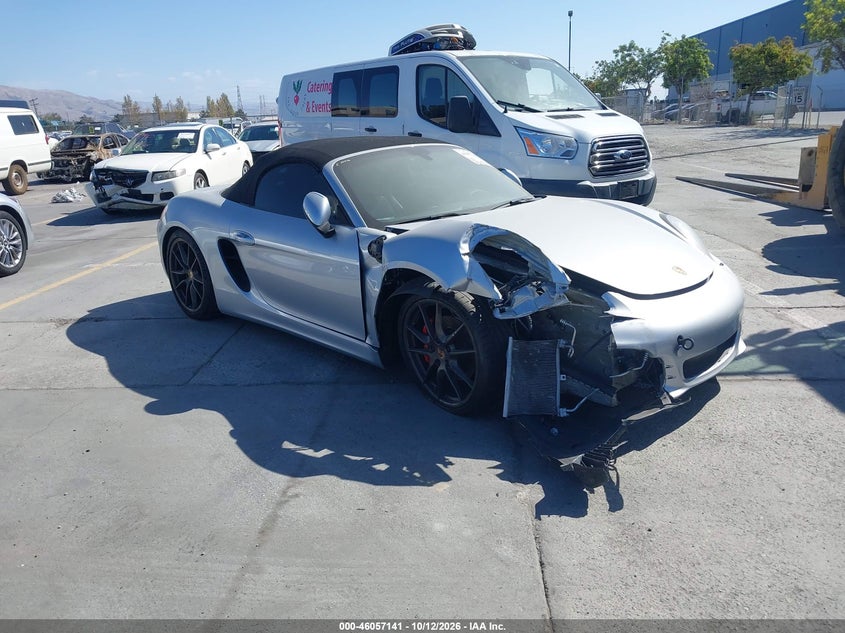 Vin: wp0cb2a81ek140416, lot: 46556663, porsche boxster s 2014 img_1