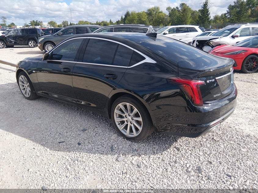 Vin: 1g6dw5rk7p0147639, lot: 46556666, cadillac ct5 luxury 20233