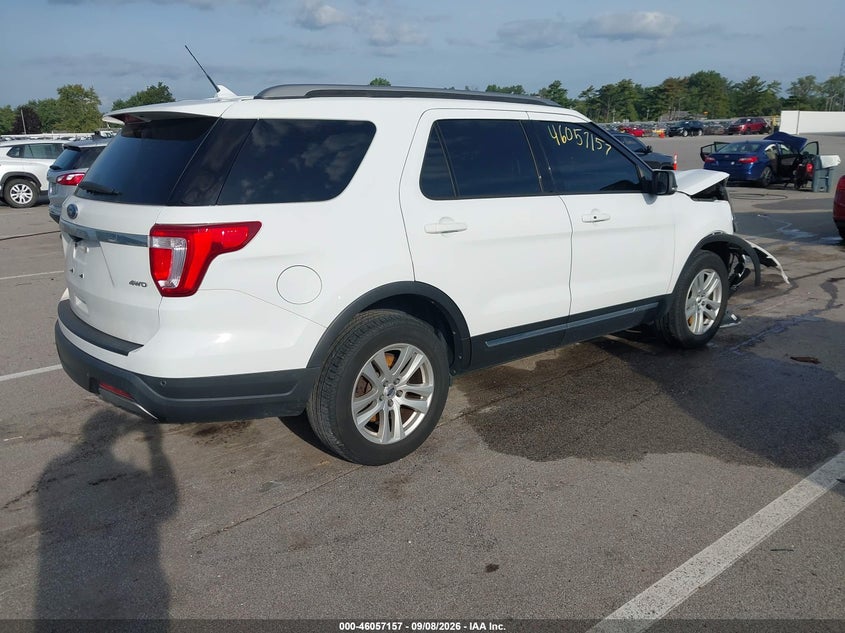 Vin: 1fm5k8d89kga21692, lot: 46556679, ford explorer xlt 20194
