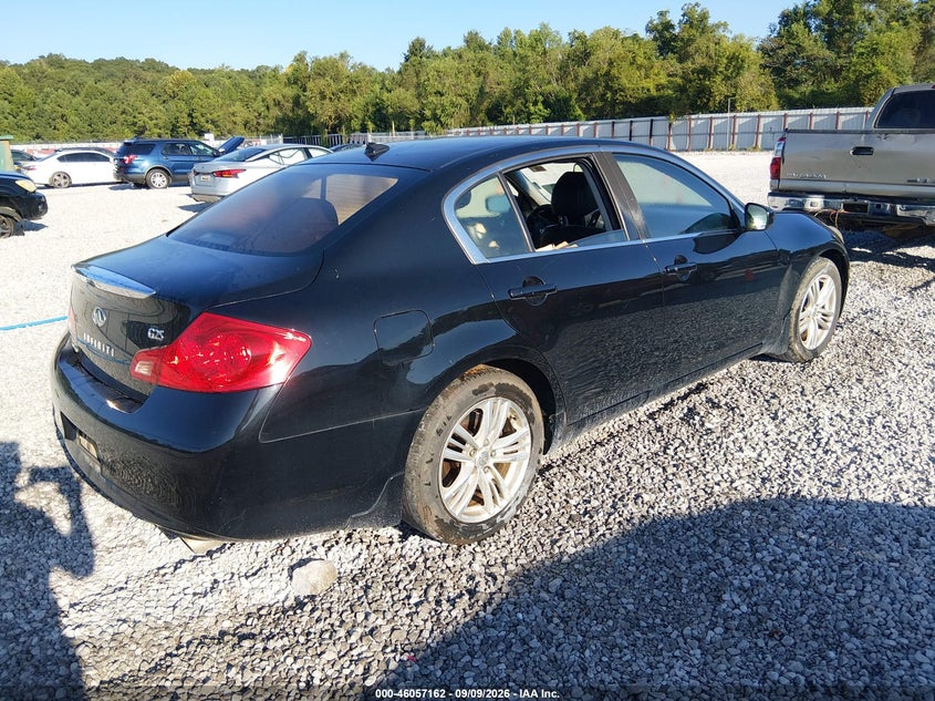 Vin: jn1dv6ap3cm811843, lot: 46556684, infiniti g25 journey 20124