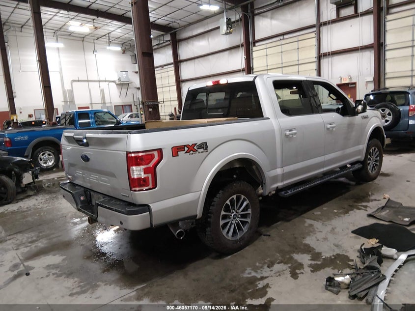 Vin: 1ftew1eg7jkd18672, lot: 46556692, ford f-150 xlt 20184