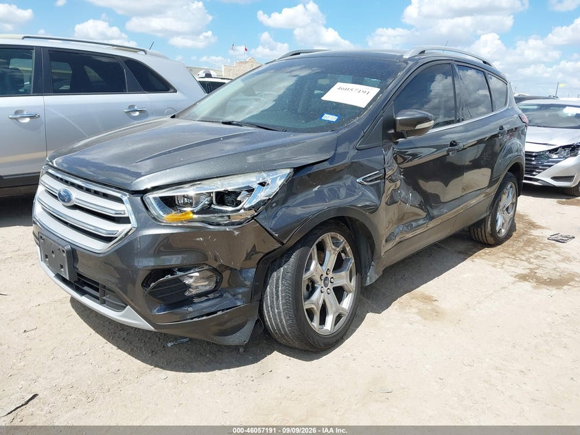 Vin: 1fmcu0j95kub66133, lot: 46556713, ford escape titanium 20192