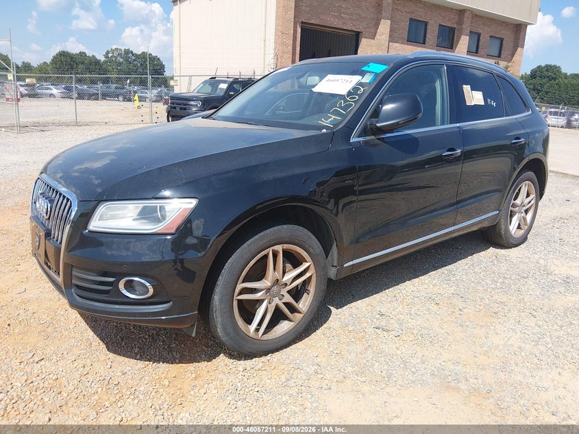 2015 AUDI Q5 SPORT UTILITY VEHICLE 2.0L I-4 DI, DOHC, VVT, TURBO, PREMIUM , 220HP