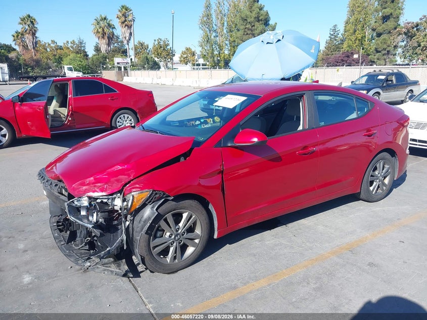 Vin: 5npd84lf9jh222364, lot: 46556742, hyundai elantra sel 20182