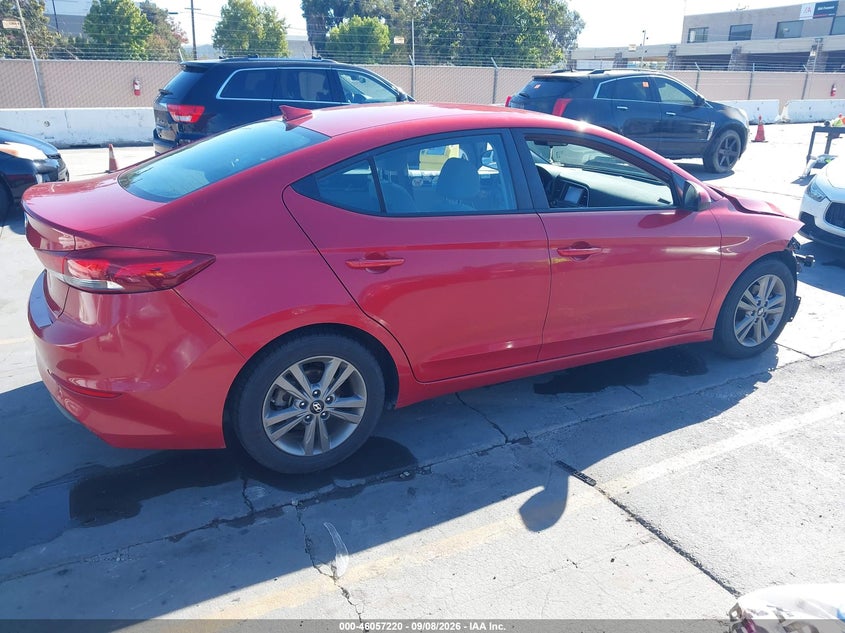 Vin: 5npd84lf9jh222364, lot: 46556742, hyundai elantra sel 20184