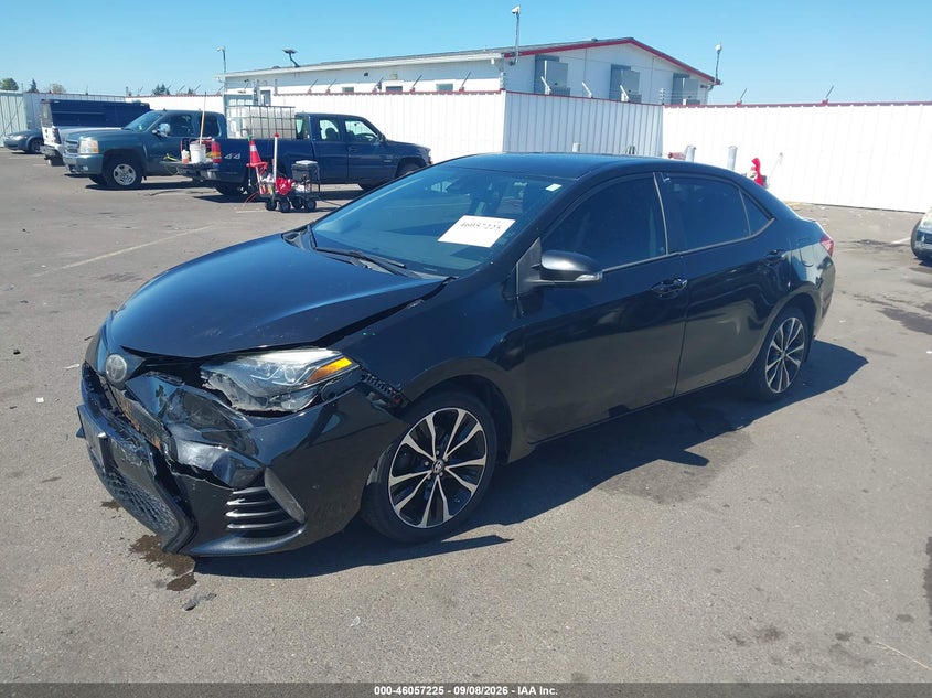 Vin: 5yfburhe8hp587552, lot: 46556747, toyota corolla se 20172