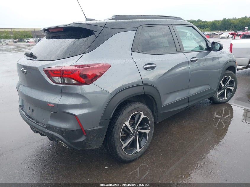 Vin: kl79mtsl5mb166722, lot: 46556755, chevrolet trailblazer fwd rs 20214