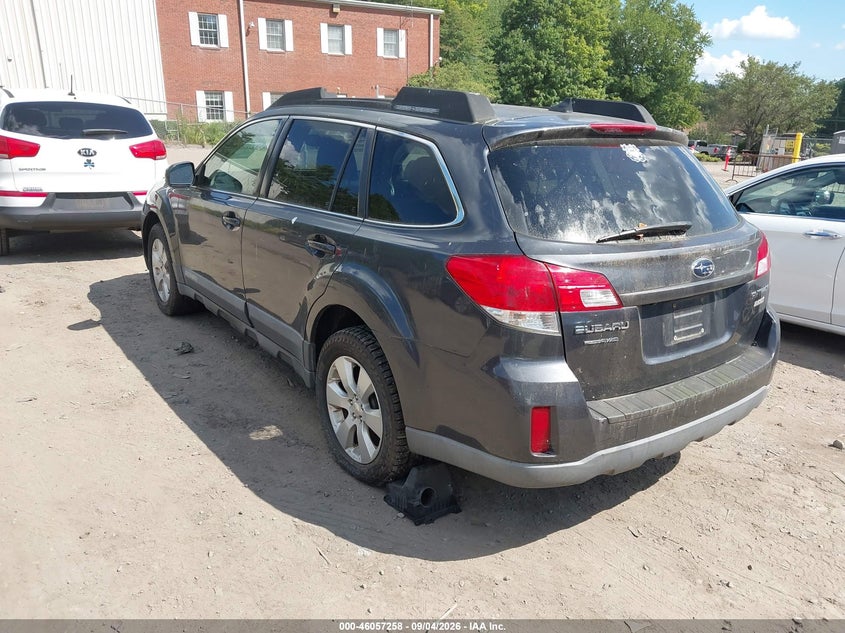 2011 SUBARU OUTBACK auction photo 3