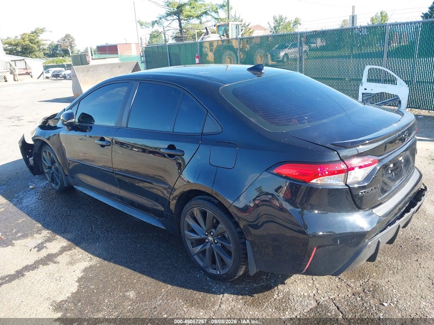 Vin: 5yfs4mce1pp139839, lot: 46556789, toyota corolla se 20233