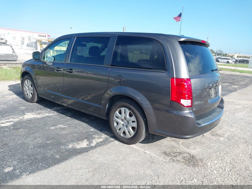 Vin: 2c4rdgbgxjr296599, lot: 46556791, dodge grand caravan se 20183