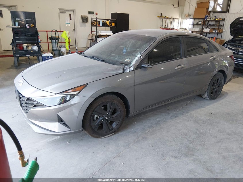 Vin: kmhls4ag1mu117252, lot: 46556793, hyundai elantra sel 20212