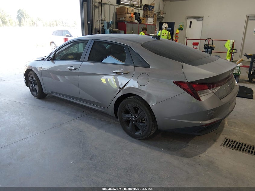 Vin: kmhls4ag1mu117252, lot: 46556793, hyundai elantra sel 20213