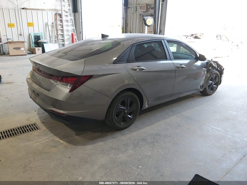 Vin: kmhls4ag1mu117252, lot: 46556793, hyundai elantra sel 20214