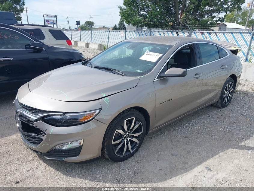 Vin: 1g1zg5st4sf139127, lot: 46556799, chevrolet malibu fwd rs 20252