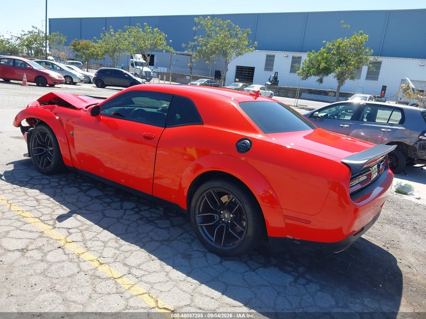 Vin: 2c3cdzfj1mh576420, lot: 46556807, dodge challenger r/t scat pack widebody 20213