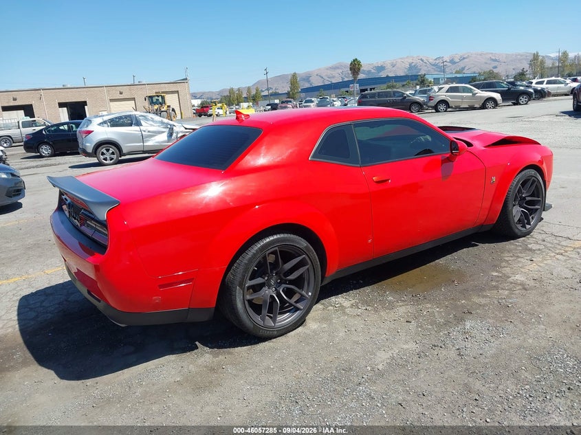Vin: 2c3cdzfj1mh576420, lot: 46556807, dodge challenger r/t scat pack widebody 20214