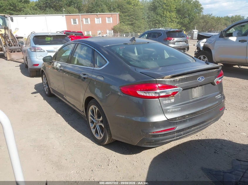 Vin: 3fa6p0lu2kr279150, lot: 46556854, ford fusion hybrid se 20193