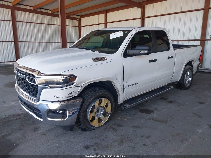 Vin: 1c6srfbp1sn738530, lot: 46556859, ram 1500 big horn crew cab 4x4 6'4 box 20252