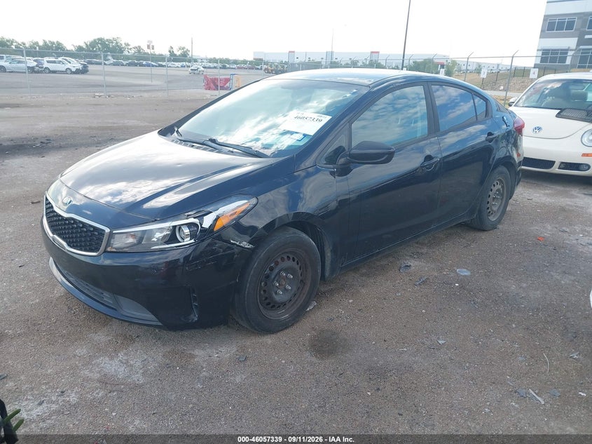Vin: 3kpfl4a76je262635, lot: 46556861, kia forte lx 20182