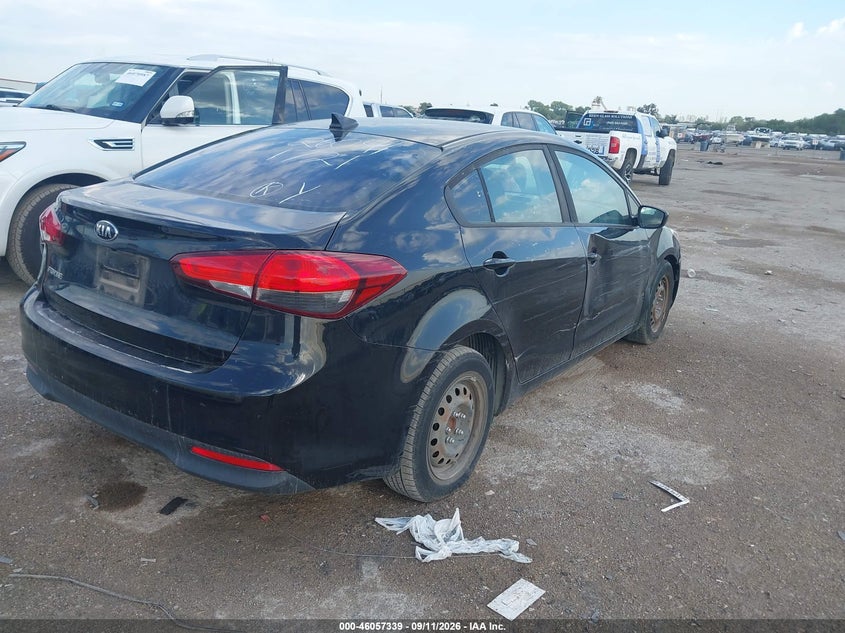 Vin: 3kpfl4a76je262635, lot: 46556861, kia forte lx 20184
