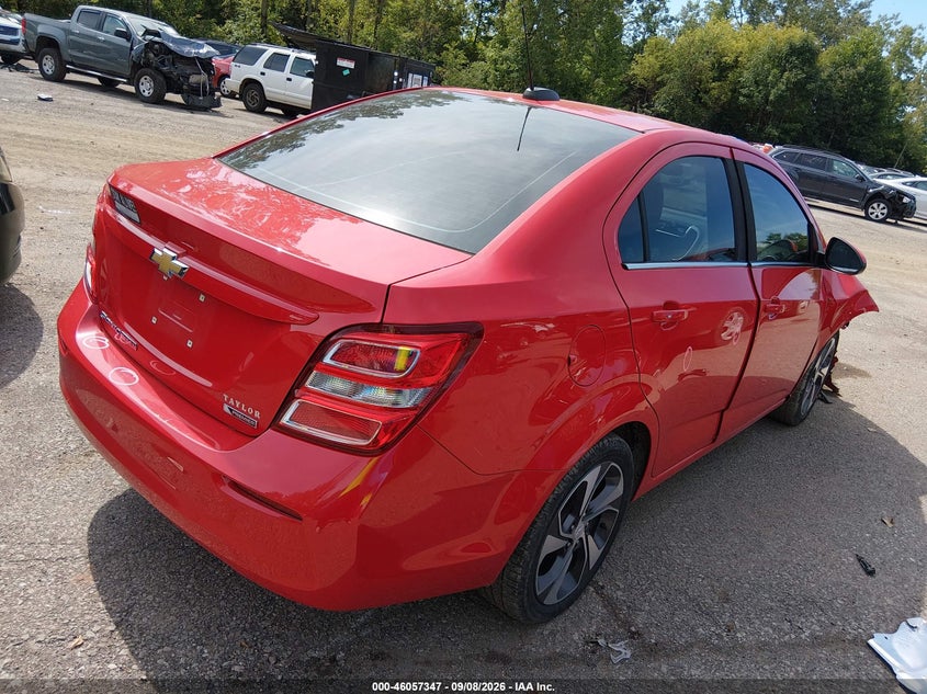 Vin: 1g1jf5sb0j4108393, lot: 46556869, chevrolet sonic premier auto 20184