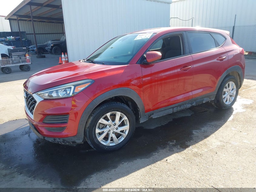 2021 Hyundai Tucson Se, Правый зад, IAAI, VIN KM8J23A43MU330579 — фото 2