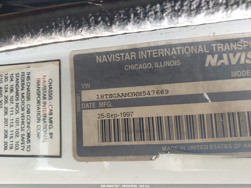 1998 INTERNATIONAL 4000 auction photo 8