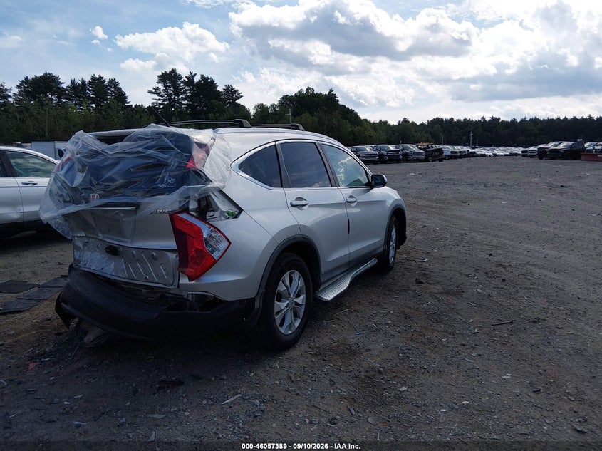 Vin: 2hkrm4h7xch628904, lot: 46556911, honda cr-v ex-l 20124