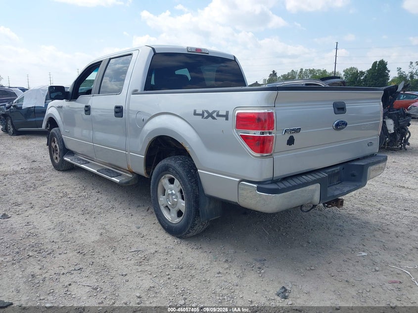 Vin: 1ftfw1et7dfa39298, lot: 46556927, ford f-150 xlt 20133