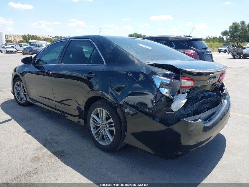 Vin: 4t1bf1fk9du268352, lot: 46556932, toyota camry se 20133