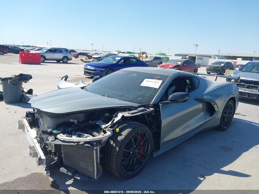 Vin: 1g1yb2d41r5118248, lot: 46556937, chevrolet corvette stingray rwd  2lt 20242