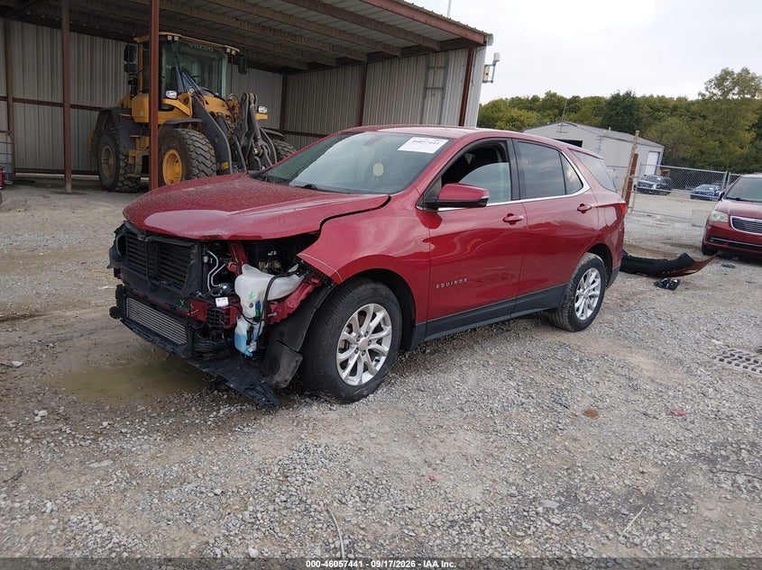 Vin: 2gnaxjev0j6288435, lot: 46556963, chevrolet equinox lt 20182