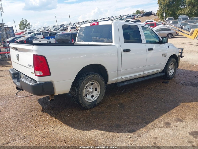 Vin: 1c6rr7kg5ks668696, lot: 46557024, ram 1500 classic tradesman  4x4 5'7 box 20194