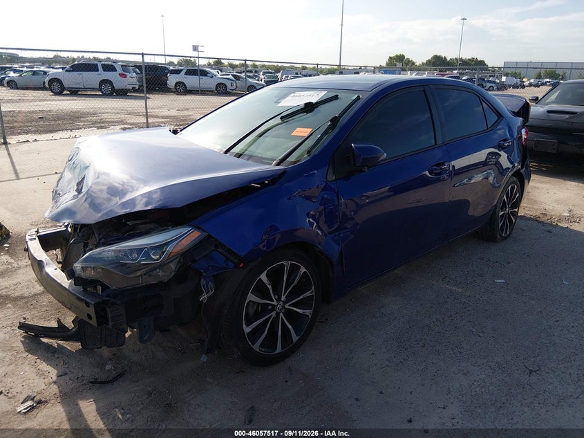 Vin: 5yfburhe9hp702417, lot: 46557039, toyota corolla se 20172