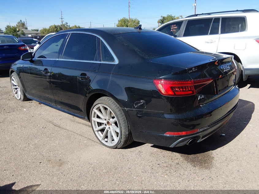 Vin: wauenaf49hn054982, lot: 46557054, audi a4 premium plus 20173
