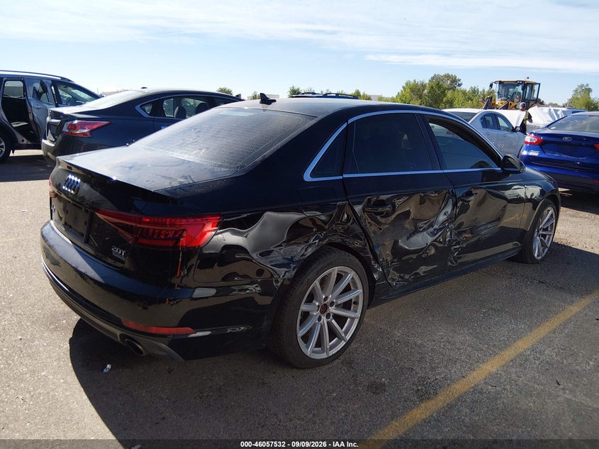 Vin: wauenaf49hn054982, lot: 46557054, audi a4 premium plus 20174